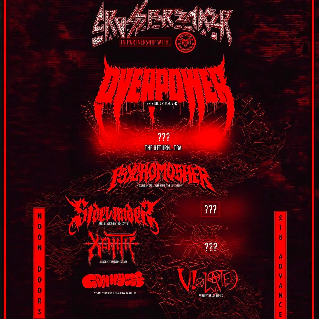 Crossbreaker All-Dayer at Stereo, UK