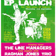 The Line Managers EP Launch at Rock N Roll Brewhouse