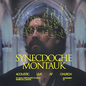 Synecdoche Montauk Acoustic Live at Church