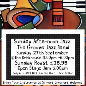 Sunday Afternoon Jazz with The Groove Jazz Band