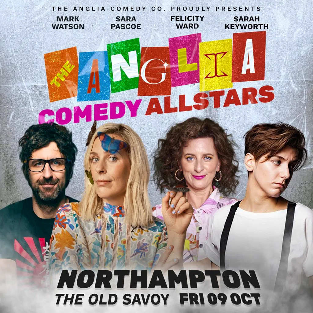 Anglia Comedy Allstars October 2026 at The Old Savoy   Home Of The Deco Theatre 
