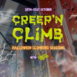 Creep n Climb Halloween event at Summit Up | Summit Up Oldham  | Sat 29th October 2022 Lineup