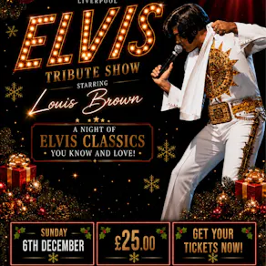 Elvis Tribute Show starring Louis Brown
