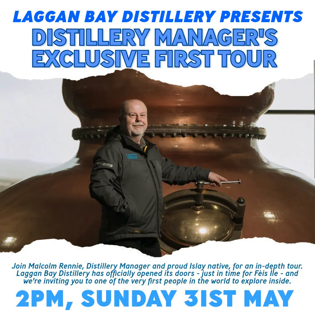 Laggan Bay - Distillery Manager's Exclusive First Tour at Laggan Bay Distillery