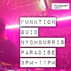 Funktion Guid Nychburris Day Party Paradise at Paradise Dumfries
