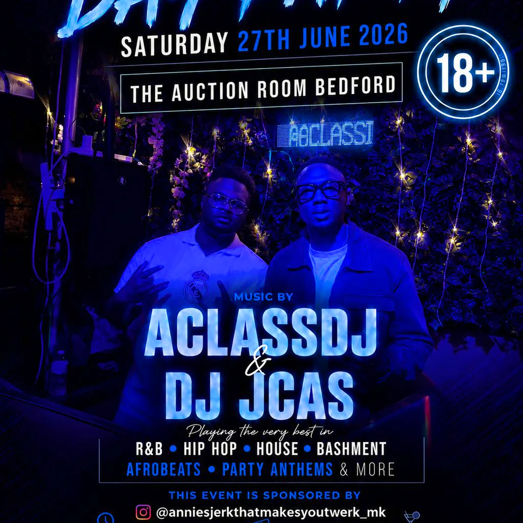 Day Party at The Auction Room at The Standard, 26 28 High St, Bedford MK40 1SP