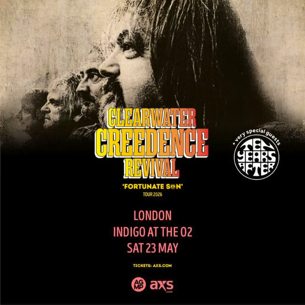 Clearwater Creedence Revival + Ten Years After at Indigo At The O2