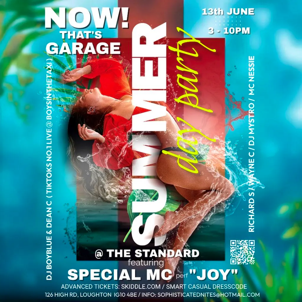 Now That's Garage Summer Day Party at The Standard