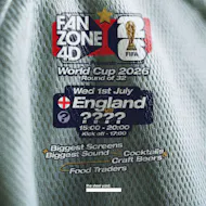 FANZONE 4D x The Steel Yard: England v ???? (Round of 32) at The Steel Yard