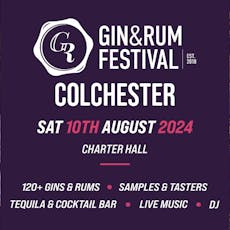 Gin & Rum Festival Colchester 2024 at Charter Hall Colchester