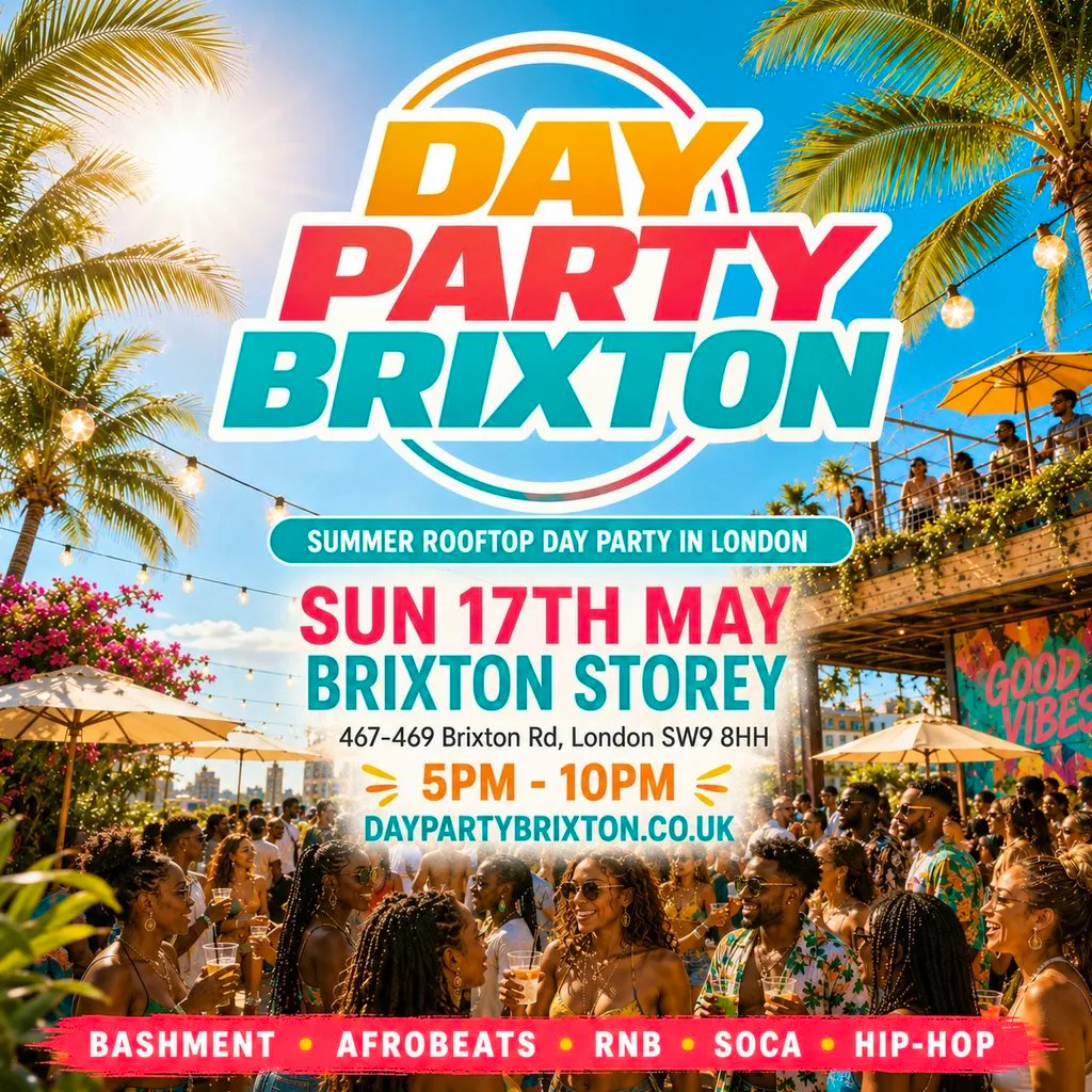 DAY PARTY BRIXTON - Summer Rooftop Day Party at Brixton Storeys