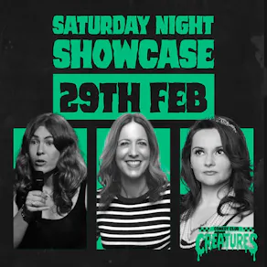 Saturday Night Showcase|| Creatures Comedy Club