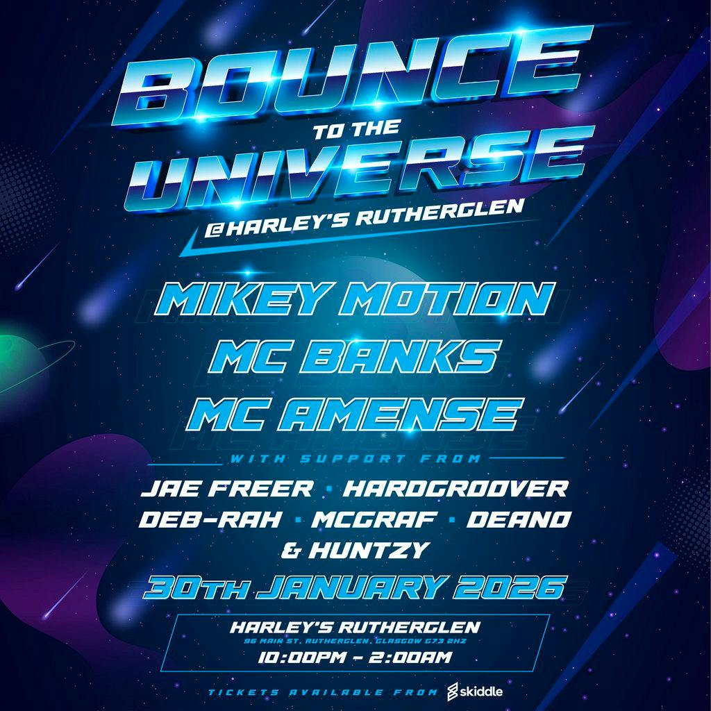 Bounce To The universe at Harleys Sky Bar