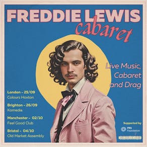 Freddie Lewis Cabaret Tour BRISTOL