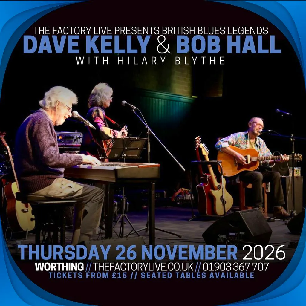 Dave Kelly & Bob Hall at The Factory Live