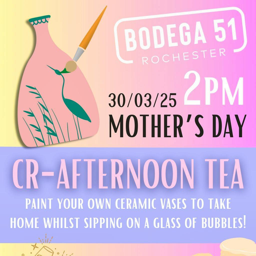 Mother's Day Cr-afternoon Tea at Bodega 51