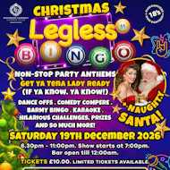 Legless 11 Bingo with Naughty Santa at Kingshurst Labour Club