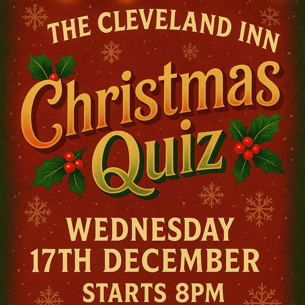 Christmas Quiz! at The Cobblers And Cleveland Inn