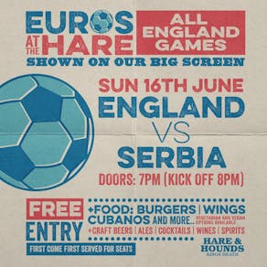 Euros 2024: England VS Serbia