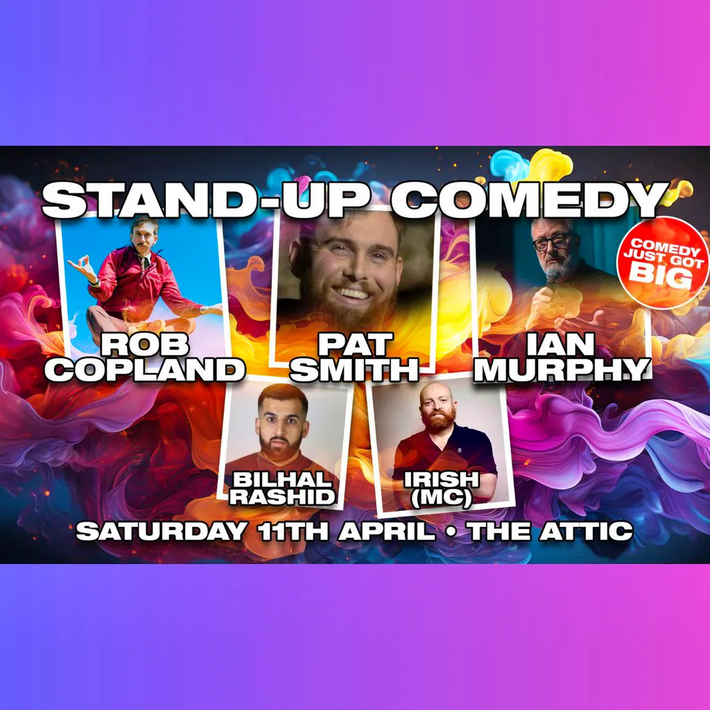 Southampton Stand Up Comedy just got BIG Near me at The Attic Southampton