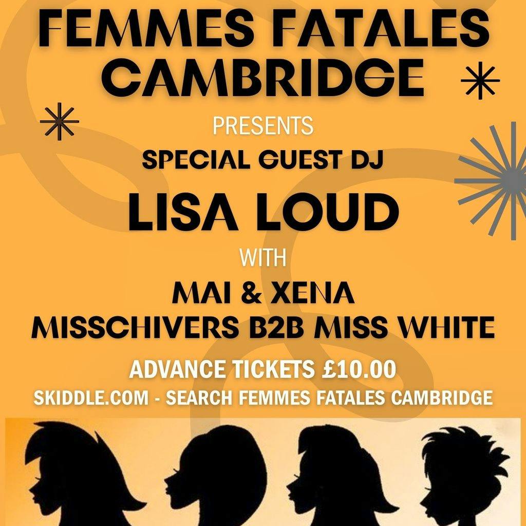 The Return Of Femmes Fatales Cambridge at Rockers Steak House Cambridge Leisure Park