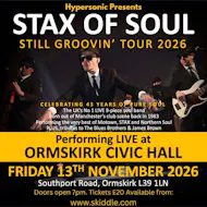 Stax Of Soul Still Groovin' at Ormskirk Civic Hall
