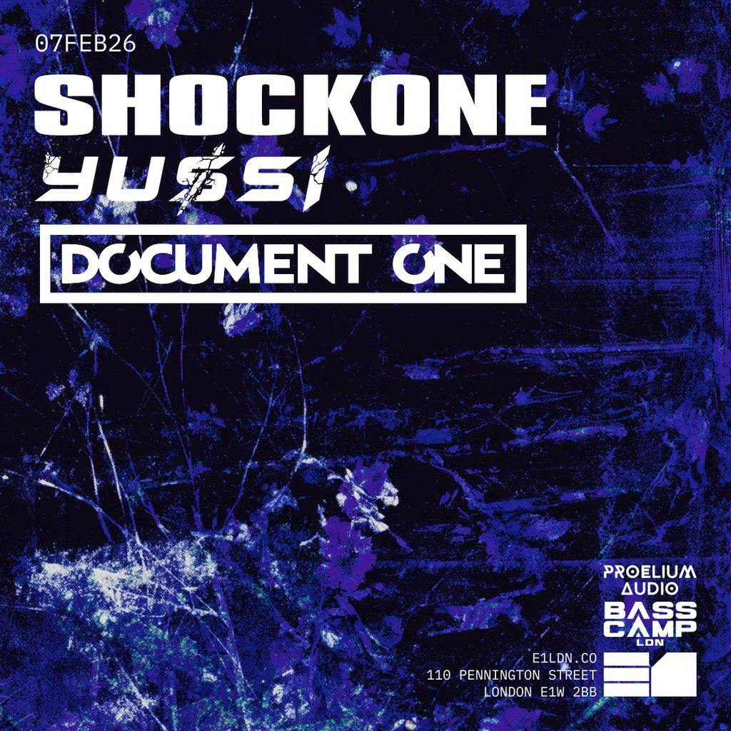 ShockOne, YUSSI, Document One + More | E1 Day Party at Unit 2, 110 Pennington St, London E1W 2BB