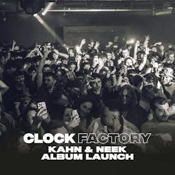 KAHN & NEEK: Lupus Et Ursus Album Launch Tickets | Clock Factory Bristol Bristol  | Sat 1st April 2023 Lineup