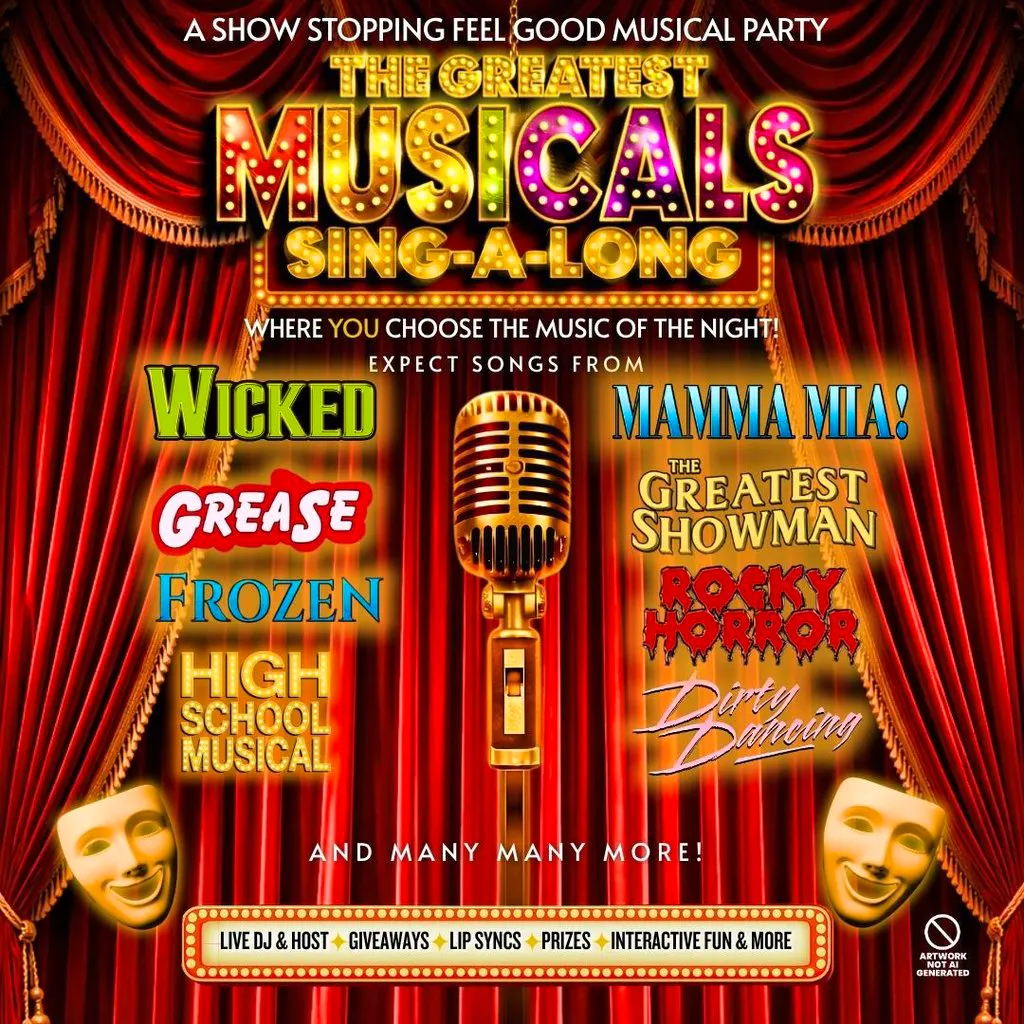 The Greatest Musicals SINGALONG - Torquay at The Foundry Torquay