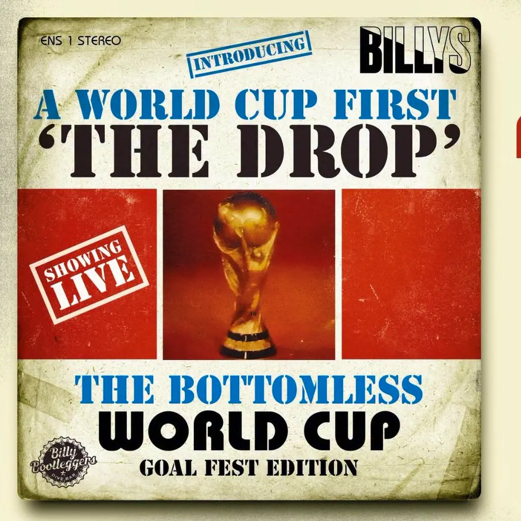 The Drop - Bottomless World Cup Action - England vs Norway at Billy Bootleggers