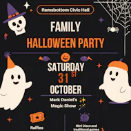 Family Halloween Disco at Ramsbottom Civic Hall