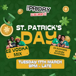 St Patrick's Day Shindig at Priory
