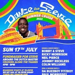 Dance For Stevie Summer Cruise Tickets | The Dutchmaster   Tower Millenium Pier London  | Sun 17th July 2022 Lineup