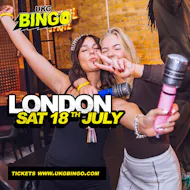 UKG BINGO Sat 18th July London at Duo Clapham