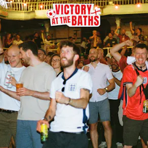 Victory at the Baths: World Cup Quarter Final England v Norway