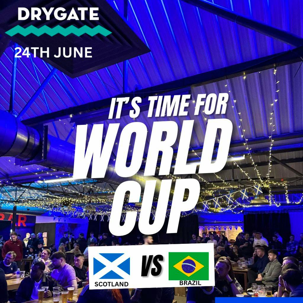 WORLD CUP Scotland Vs Brazil at Drygate