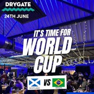 WORLD CUP Scotland Vs Brazil at Drygate