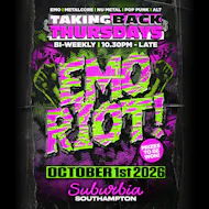Taking Back Thursdays: Emo Riot at Suburbia Southampton