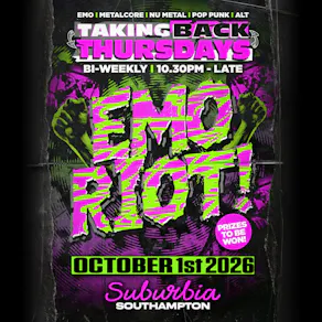 Taking Back Thursdays: Emo Riot