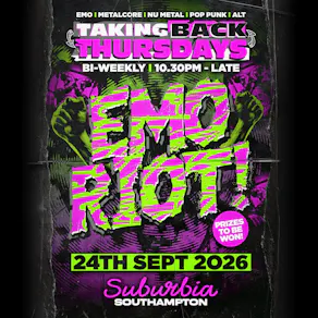 Taking Back Thursdays: Emo Riot