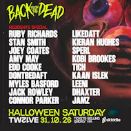 Abstrakt 'Back From The Dead' Halloween Showcase at Twelve Wolverhampton