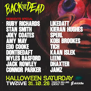 Abstrakt 'Back From The Dead' Halloween Showcase