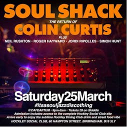 Soul Shack Tickets | Hockley Social Club Birmingham  | Sat 25th March 2023 Lineup