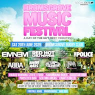 Bromsgrove Music Festival 2026 at Bromsgrove Rugby Football Club