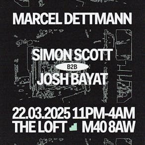 The Loft: Marcel Dettmann & Simon Scott b2b Josh Bayat