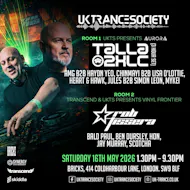 UK Trance Society presents Aurora w/ Talla 2XLC & Rob Tissera at Bricks