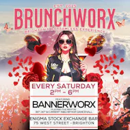 BRUNCHWORX - The R&B Hip Hop Dancehall Bottomless Experience at Enigma Stock Exchange Bar