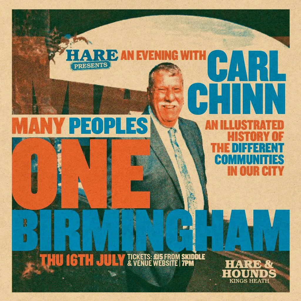 Carl Chinn [In Conversation] - "Many Peoples, One Birmingham" at Hare And Hounds Kings Heath