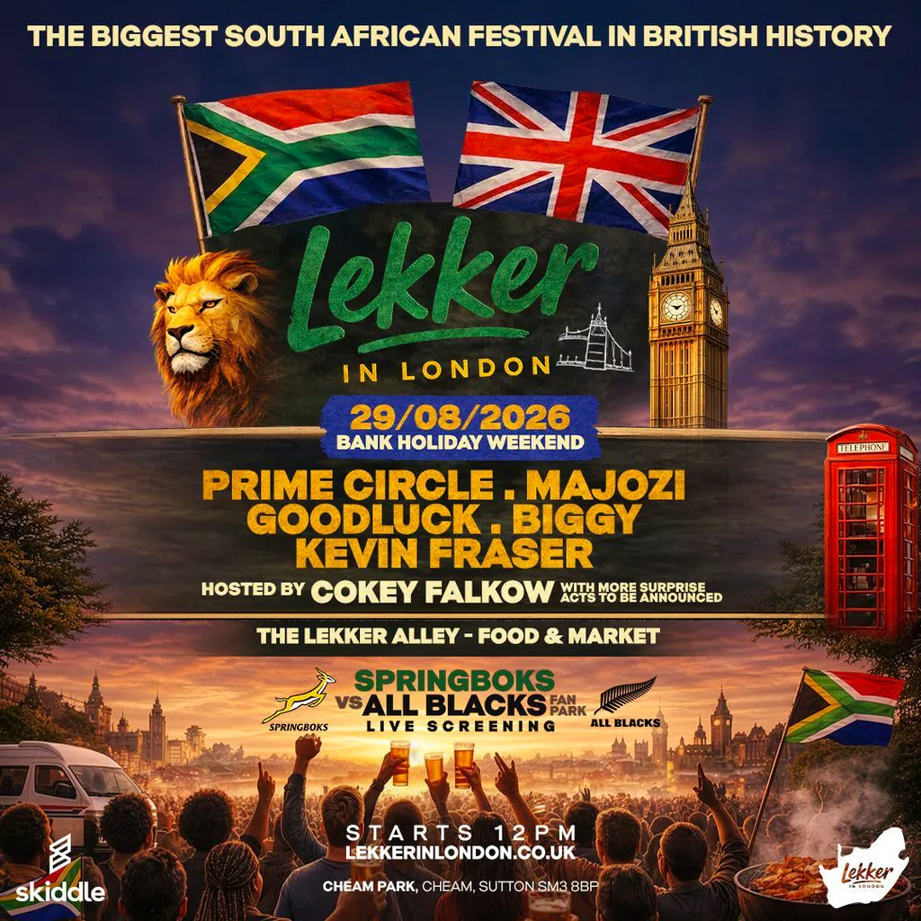 Lekker in London at Cheam Park, Sutton, Surrey, SM3 8BP