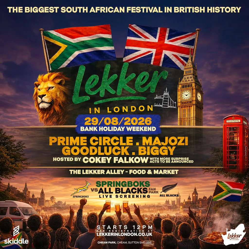 Lekker in London at Cheam Park, Sutton, Surrey, SM3 8BP